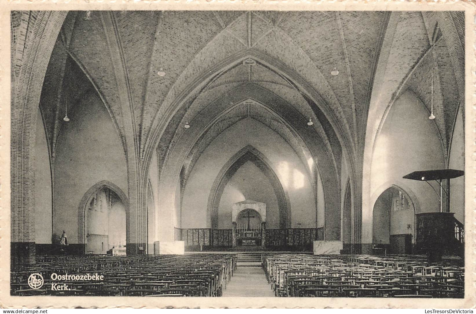 BELGIQUE - Oostroozebeke - Kerk - Carte Postale Ancienne