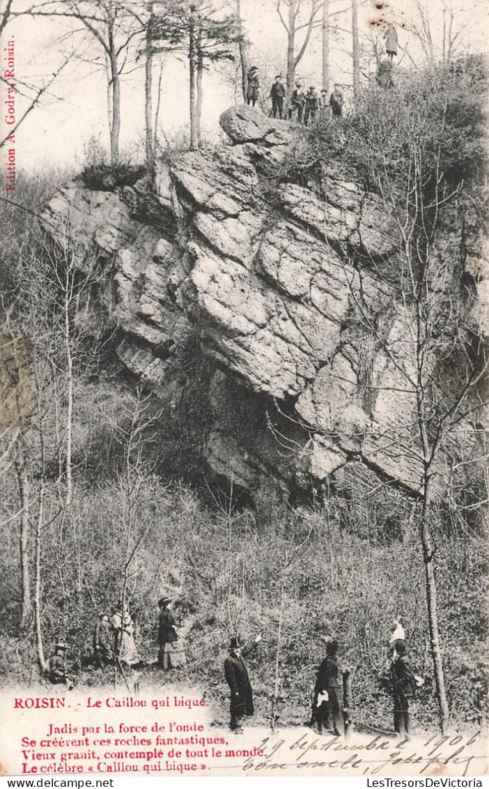 BELGIQUE - Roisin - Le Caillou qui bique - Carte postale Ancienne