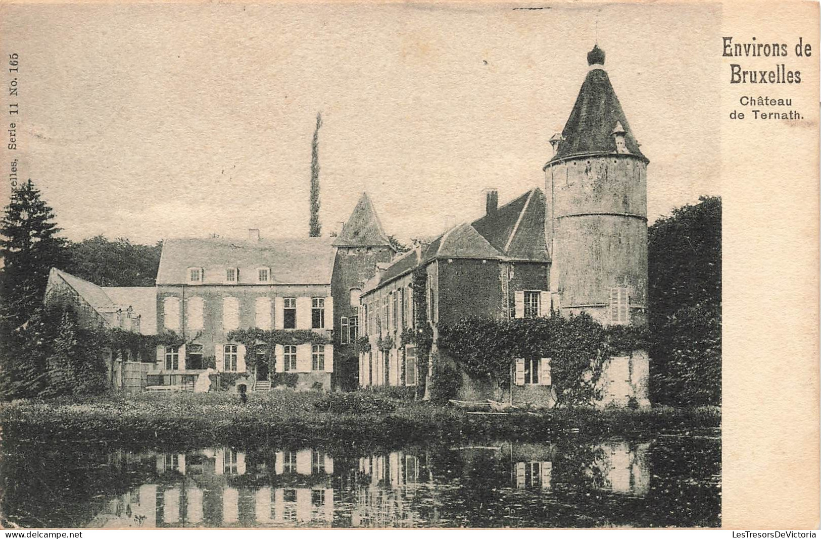 BELGIQUE - Ternat - Les environs de Bruxelles - Château de Ternath - Carte postale ancienne