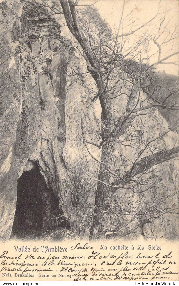 BELGIQUE - Vallée de l'Amblève - La Cachette à la Gleize - Carte postale ancienne