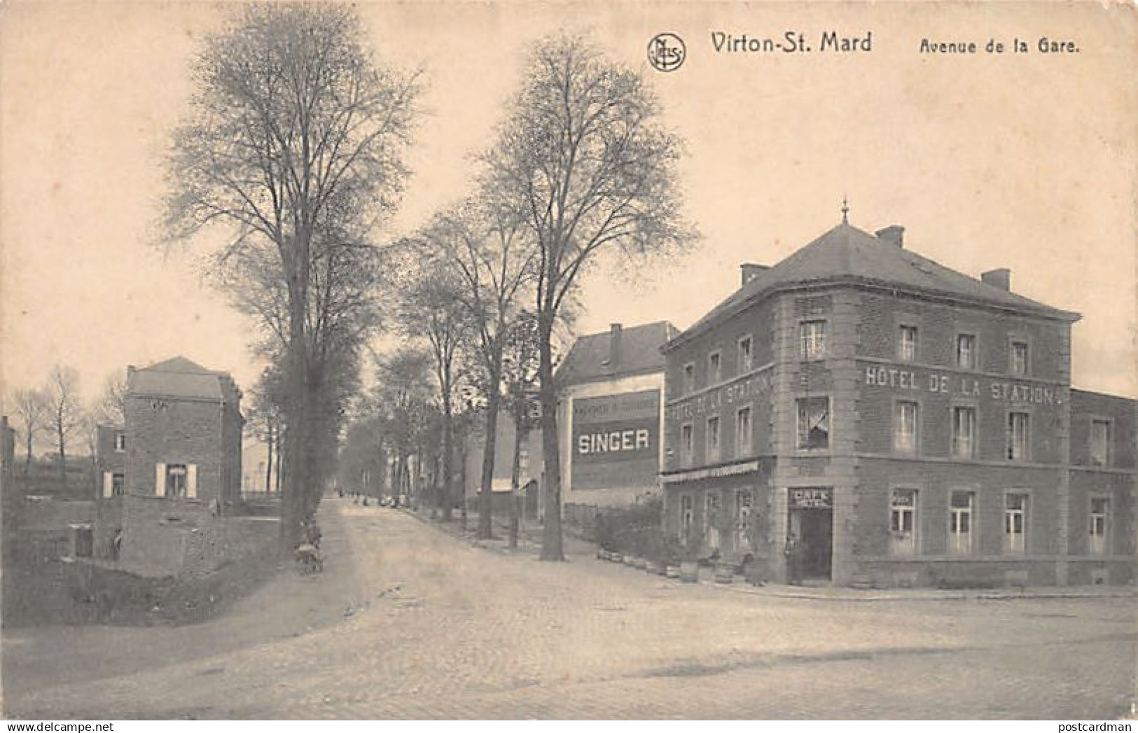 Belgique - VIRTON (Lux.) Avenue de la Gare - Hôtel de la Station