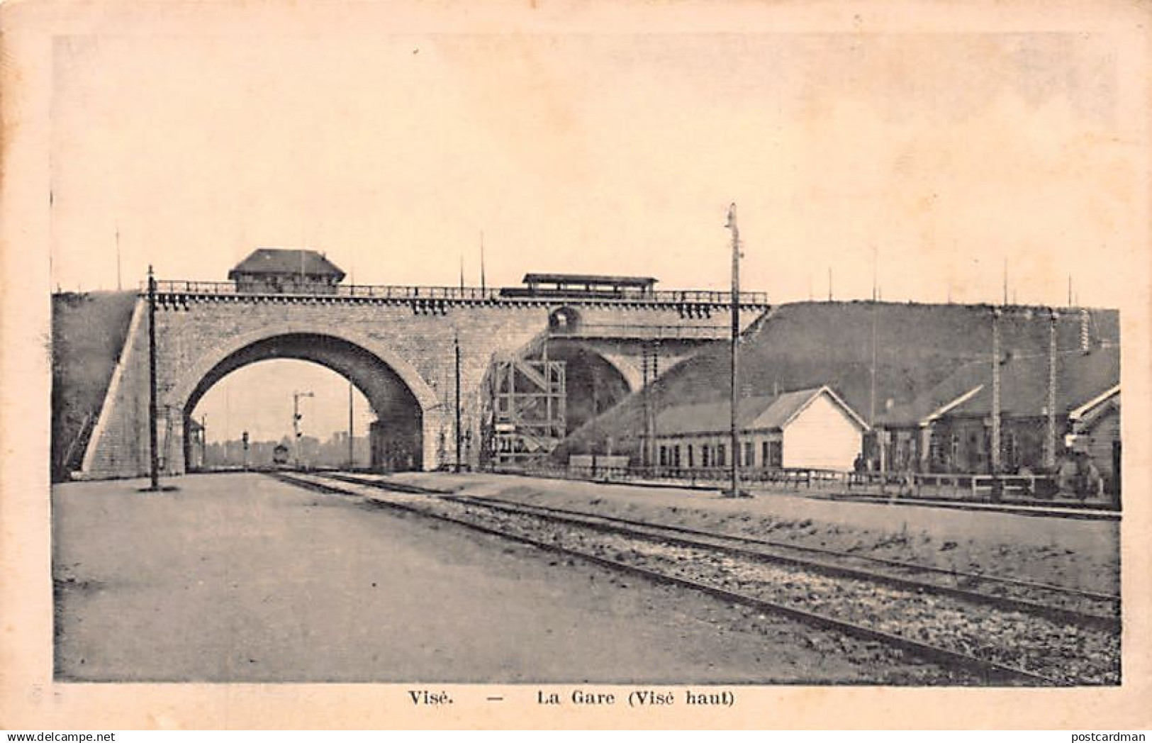 Belgique - VISÉ (Liège) La gare (Visé Haut)