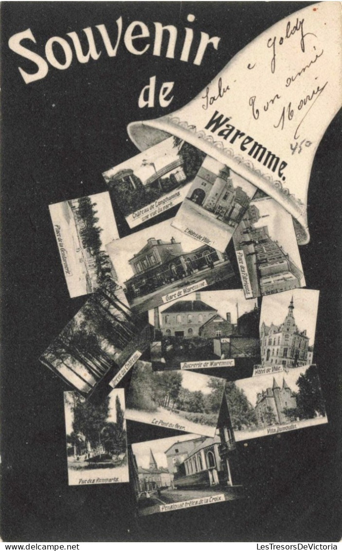 BELGIQUE - Waremme - Souvenir de Waremme - Multi-vues - Carte Postale Ancienne