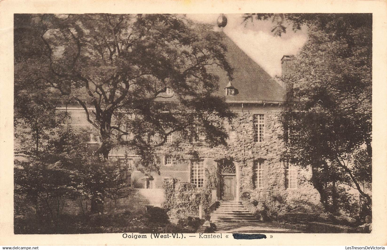 BELGIQUE - Wielsbeke - Ooigem - Kasteel - Jules Buyck-Deckhout - Oostrozebeekstraat - Carte postale