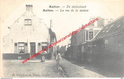 Aeltre - De Statiestraat - La rue de la station - Aalter