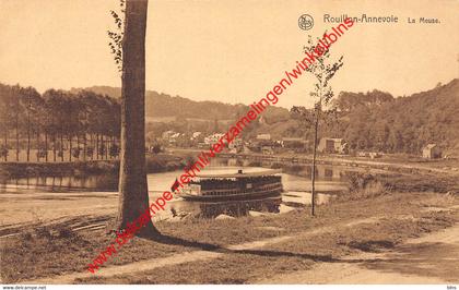 La Meuse et le Pont de Jambes - Rouillon Anhée