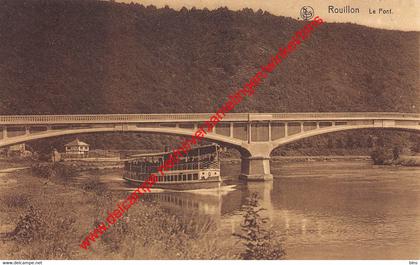 Le Pont - Rouillon Anhée