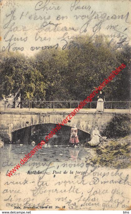 Pont de la forge - 1903 - Anhée