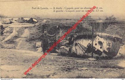 Fort de Loncin - coupole pour un canon obusier - Loncin Ans