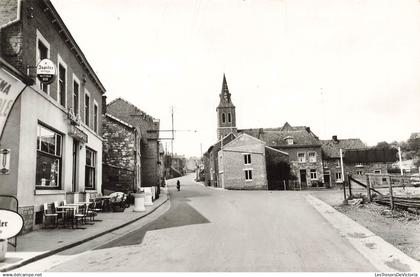 BELGIQUE - Anthisnes - rue du centre - vue générale - animé - Carte postale Ancienne