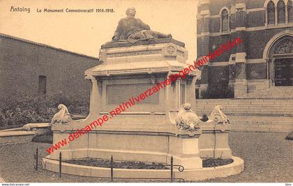 Le Monument Commémoratif 1914-1918 - Antoing