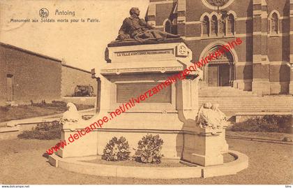 Monument aux Soldats morts pour la Patrie - Antoing