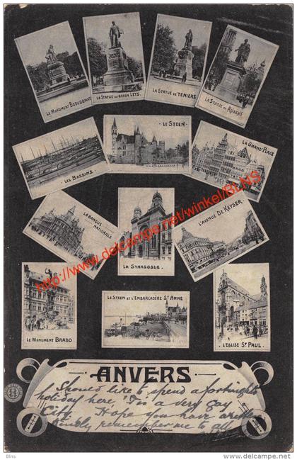 1905 Anvers - Antwerpen Anvers