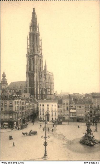 70749925 Antwerpen Anvers Antwerpen Tour Cathedrale * Antwerpen