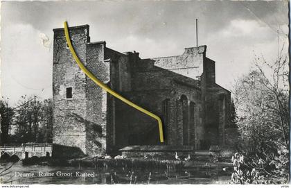 Deurne : ruïne groot kasteel