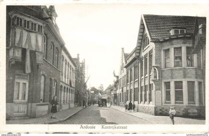 BELGIQUE - Ardooie - Kortrijkstraat - Gehocht à Odette 5/2/82 - Animé - Carte postale ancienne