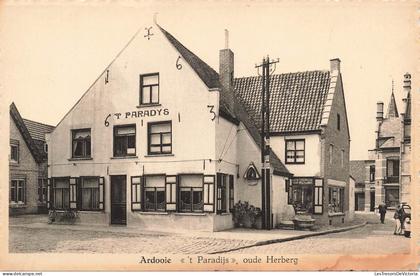 BELGIQUE - Ardooie - 'T Paradijs, oude Herberg - Carte postale ancienne