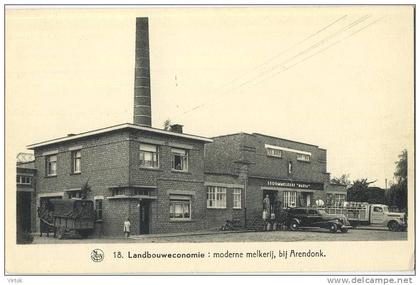 Arendonk :    moderne melkerij       (  melk - lait - milk )