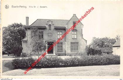 Villa Dr. J. Govaerts - Baarle-Hertog - Baarle-Nassau Baarle Hertog