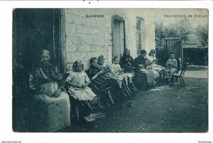 CPA-Carte Postale-Belgique-Bassenge- Tresseuses de paille -1912-VM21336dg