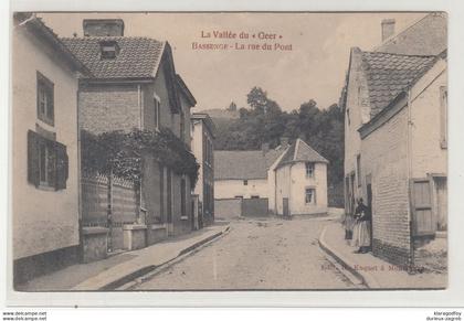 Vallée du Geer, Bassenge old postcard posted WWI German feldpost 8. Infanterie-Division b210610