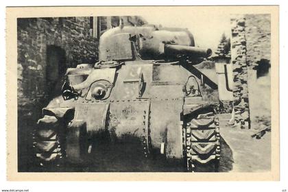 Flamierge  Bertogne Un char américain  TANK   DEUXIEME GUERRE MONDIALE   MILITARIA WW2