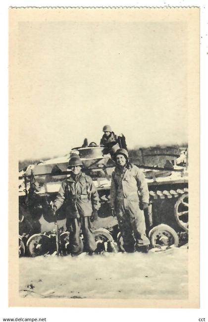 Mande-Sainte-Etienne  Bertogne  Les Américains char allemand  TANK   DEUXIEME GUERRE MONDIALE   MILITARIA WW2