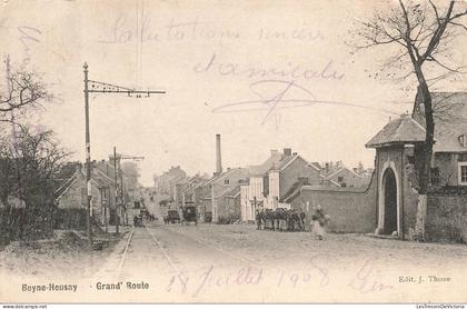 [-20%] BELGIQUE - Beyne Heusay - Grand'Route - Edit J. Thisse  -Carte postale ancienne