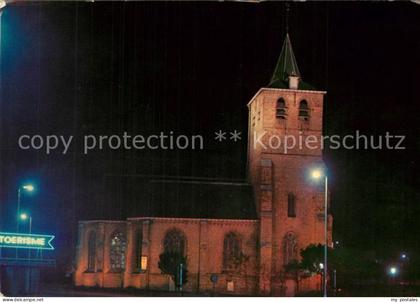 73360527 Blankenberge Alte Kirche Nachtaufnahme Blankenberge