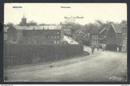 +++ CPA - Blegny - BARCHON - Panorama - Taxe - Cachet Relais 1907    //