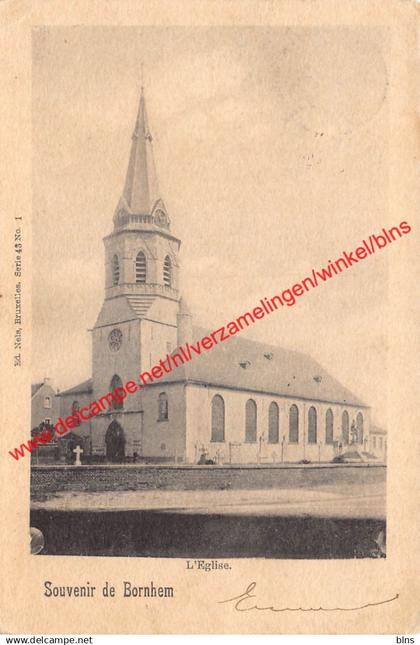 Souvenir de Bornhem - l'Eglise - Bornem