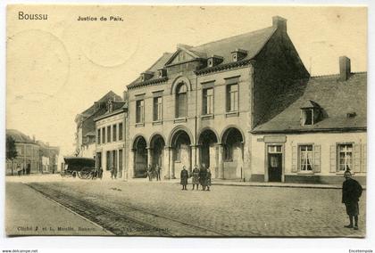 CPA - Carte Postale - Belgique - Boussu - Justice de Paix - 1913 (DG15416)
