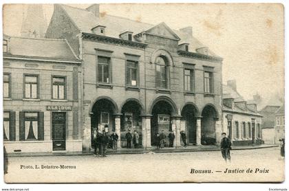 CPA - Carte Postale - Belgique - Boussu - Justice de Paix  (DG15418)