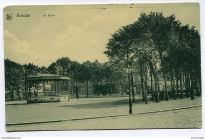 CPA - Carte Postale - Belgique - Boussu - La Place  - 1910  (DG15411)