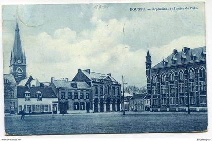 CPA - Carte Postale - Belgique - Boussu - Orphelinat et Justice de Paix - 1911 (DG15409)