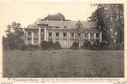 BELGIQUE - Wezembeek-Oppem - Château do comte de Grunne - Carte Postale Ancienne