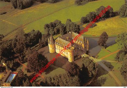 Vue aérienne du Château - Braine-le-Château