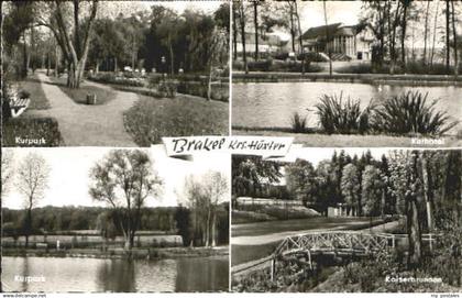 70085149 Brakel Westfalen Brakel Park Brunnen Hotel x 1960