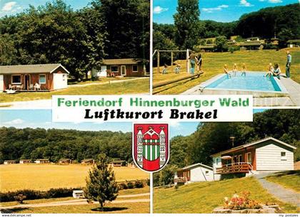 73062999 Brakel Westfalen Feriendorf Hinnenburger Wald Schwimmbad Brakel