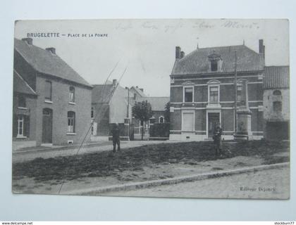 BRUGELETTE     ,  carte postale  1914