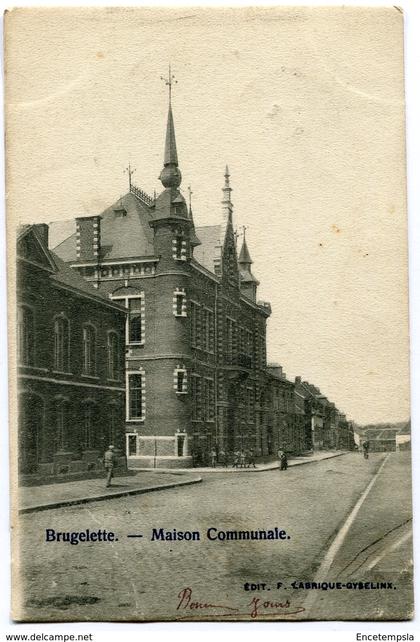 CPA - Carte Postale - Belgique - Brugelette - Maison Communale - 1902 (D12392)