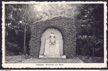 +++ CPA - LAPLAIGNE - Brunehaut - Monument aux Morts  //