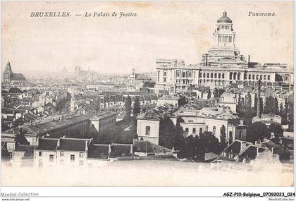 AGZP10-0856-BELGIQUE - BRUXELLES - LE PALAIS DE JUSTICE - PANORAMA