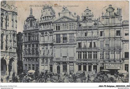 AMAP9-0901-BELGIQUE - BRUXELLES - les maisons des corporations
