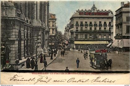 Bruxelles - La Place de la Monnaie