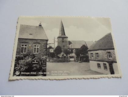 BULLANGE BÜLLINGEN BUELLINGEN Eifel Kirche 14 è S Cachet Büllingen 1938 Prov Liège PK CPA Carte Postale Post Kaart