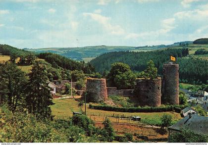 BELGIQUE - Burg Reuland - Die Brug - montagne - végétation - Ets Lander Eupen - Carte postale