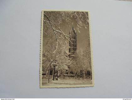Bütgenbach Buetgenbach Kirche im Winter Eglise en Hiver Prov de Liège PK CPA Carte Postale Post Kaart