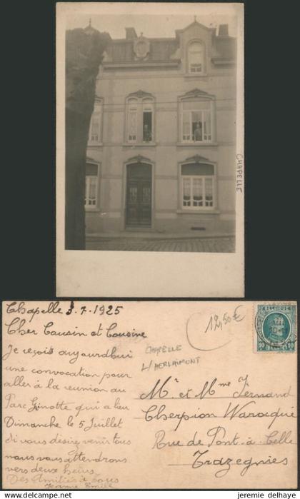 Carte photo -  Chapelle-lez-Herlaimont : une maison