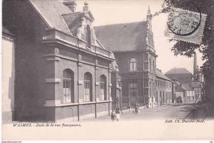 BELGIQUE - HAINAUT - COLFONTAINE - WASMES - Ecole de la rue Joncquière - Petite animation - 13-08-24